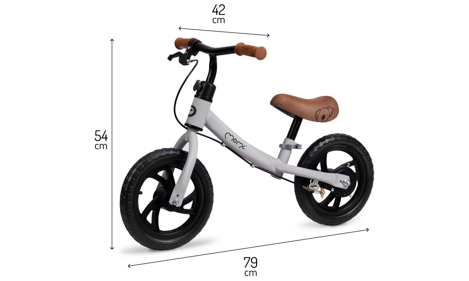 Беговел MoMi BREKI Grey 12