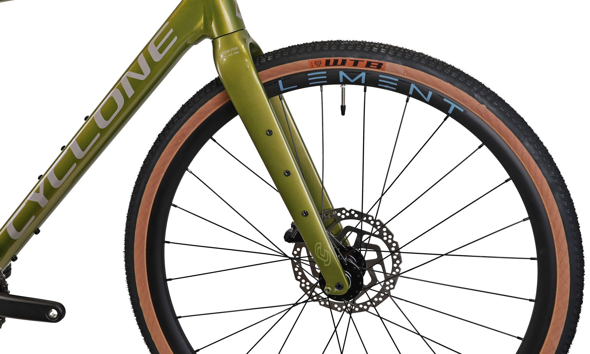 Велосипед CYCLONE GSX 28" (700c), размер M, рама 54, год 2026, зеленый 4