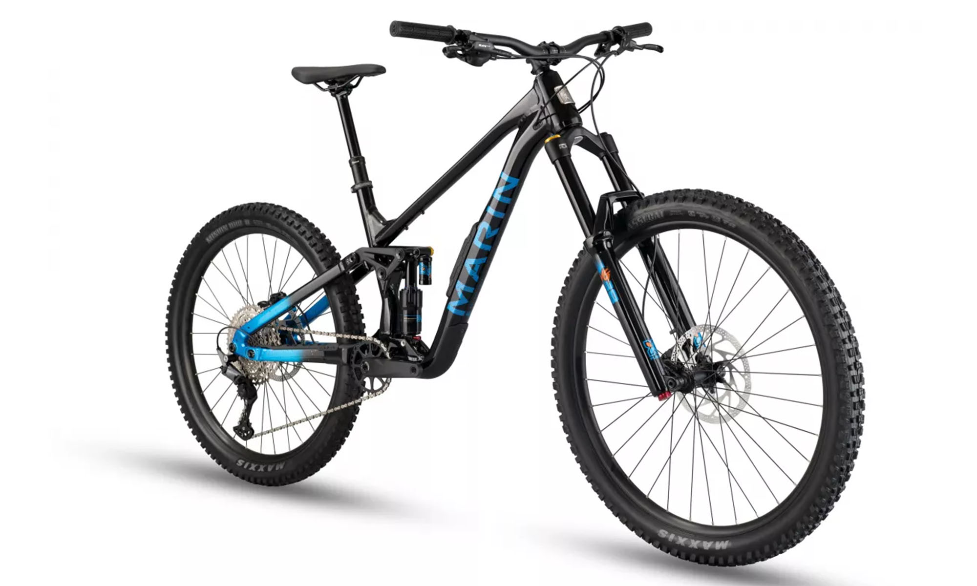 Велосипед Marin Alpine Trail 1, Mullet 27.5 / 29", размер XL, год 2026, Черный / Синий 2