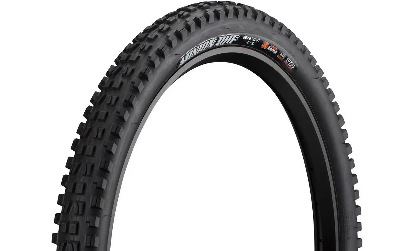 Фотография Покрышка Maxxis MINION DHF 29X2.50WT TPI-60 Foldable 3CT/EXO/TR 3