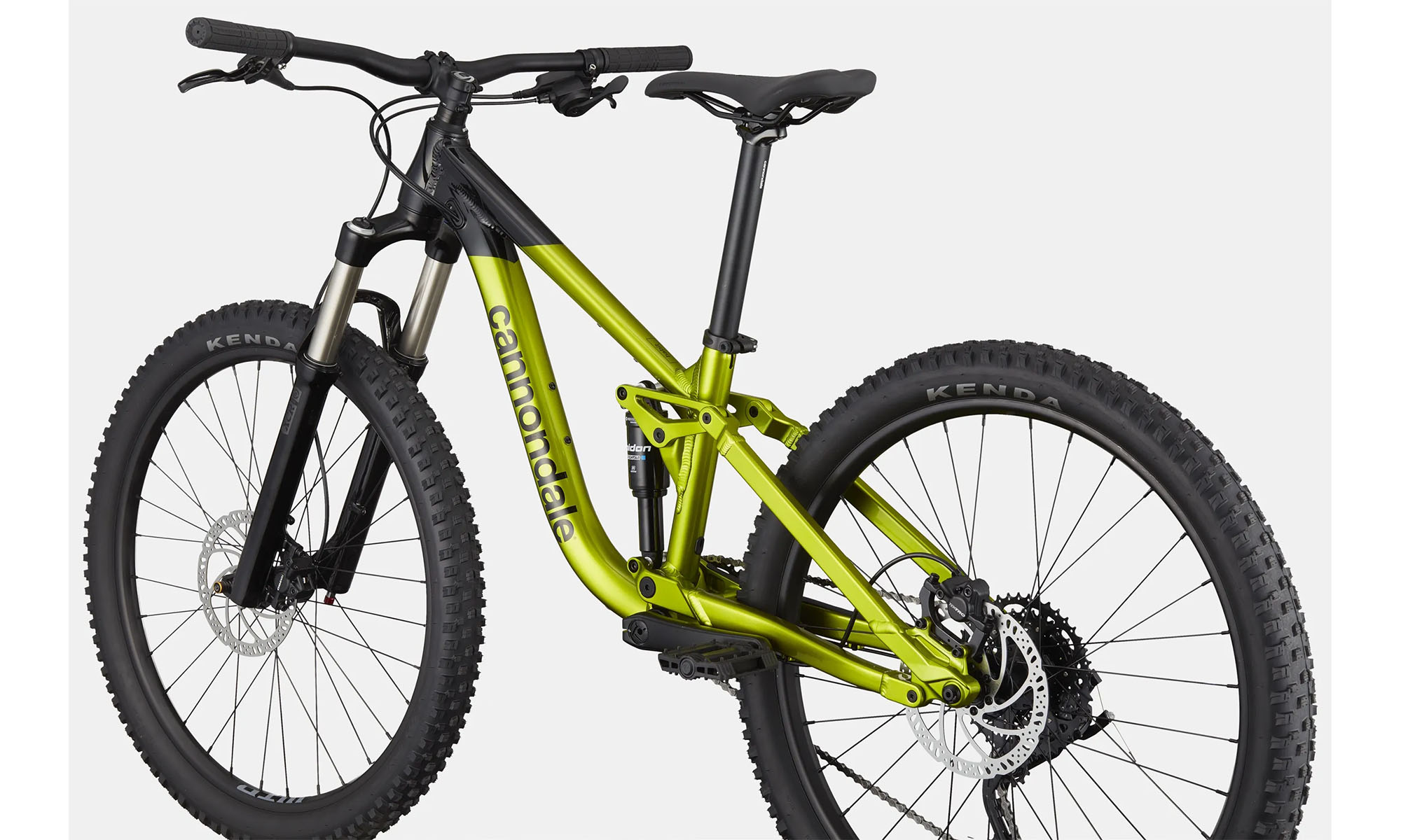 Велосипед Cannondale HABIT OS 26", размер XS, год 2026, черно-зеленый 3
