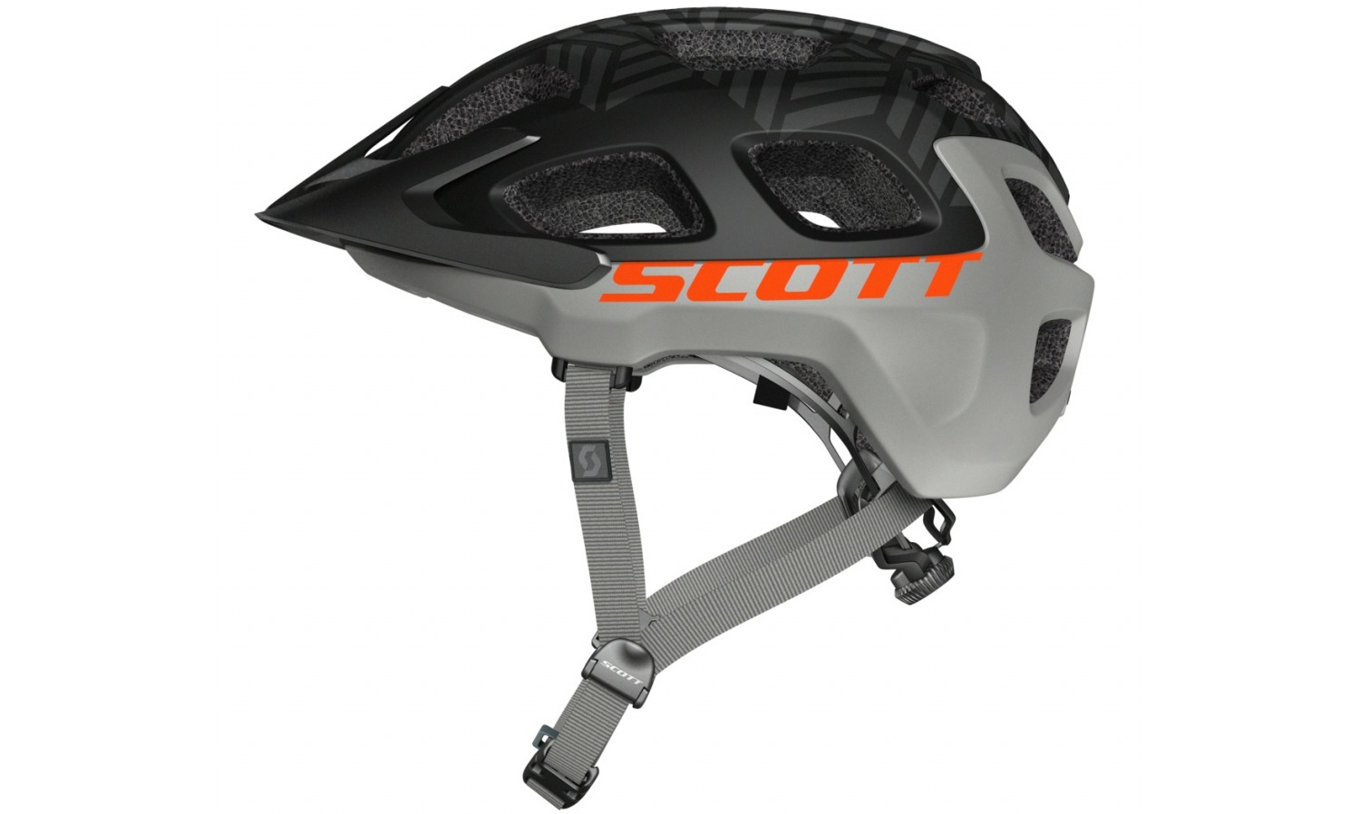 Шолом SCOTT VIVO розмір (51-55 см) Чорний і сірий 2