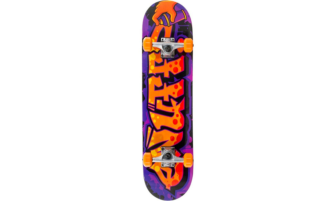 Скейтборд Enuff Graffiti II orange 80 х 20 см Фиолетово-оранжевый