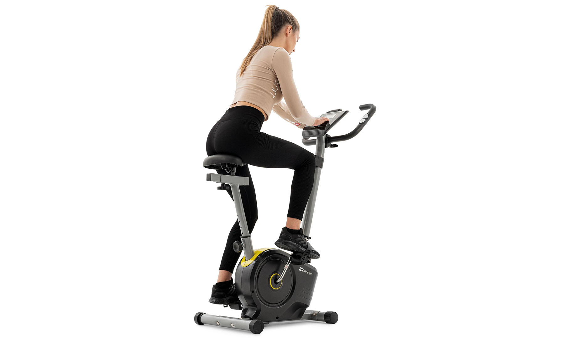 Велотренажер Hop-Sport HS-2050H Sonic Золотий 9