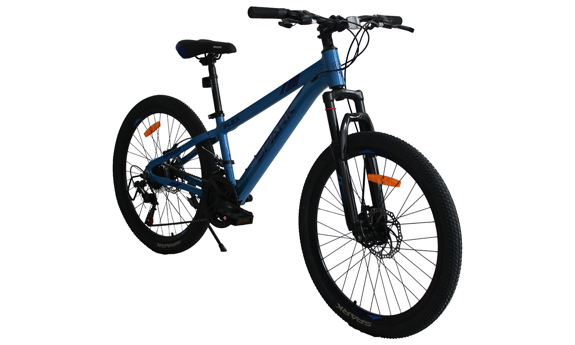 Велосипед SPARK FLEX 24", размер XXS, рама 12", год 2026, синий 2