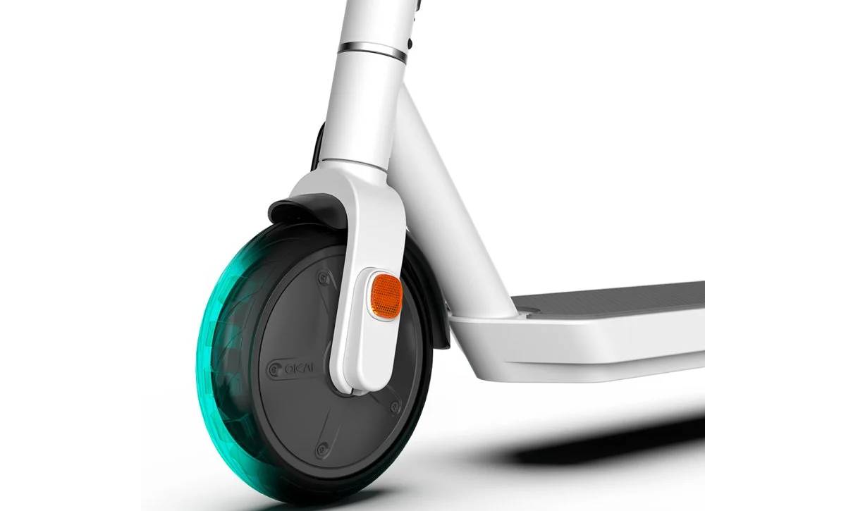 Электросамокат OKAI ES20-NEON 9" 300(600)W, 9.8Ah, NFC, App, белый 14 Электросамокат OKAI ES20-NEON 9" 300(600)W, 9.8Ah, NFC, App, белый 14