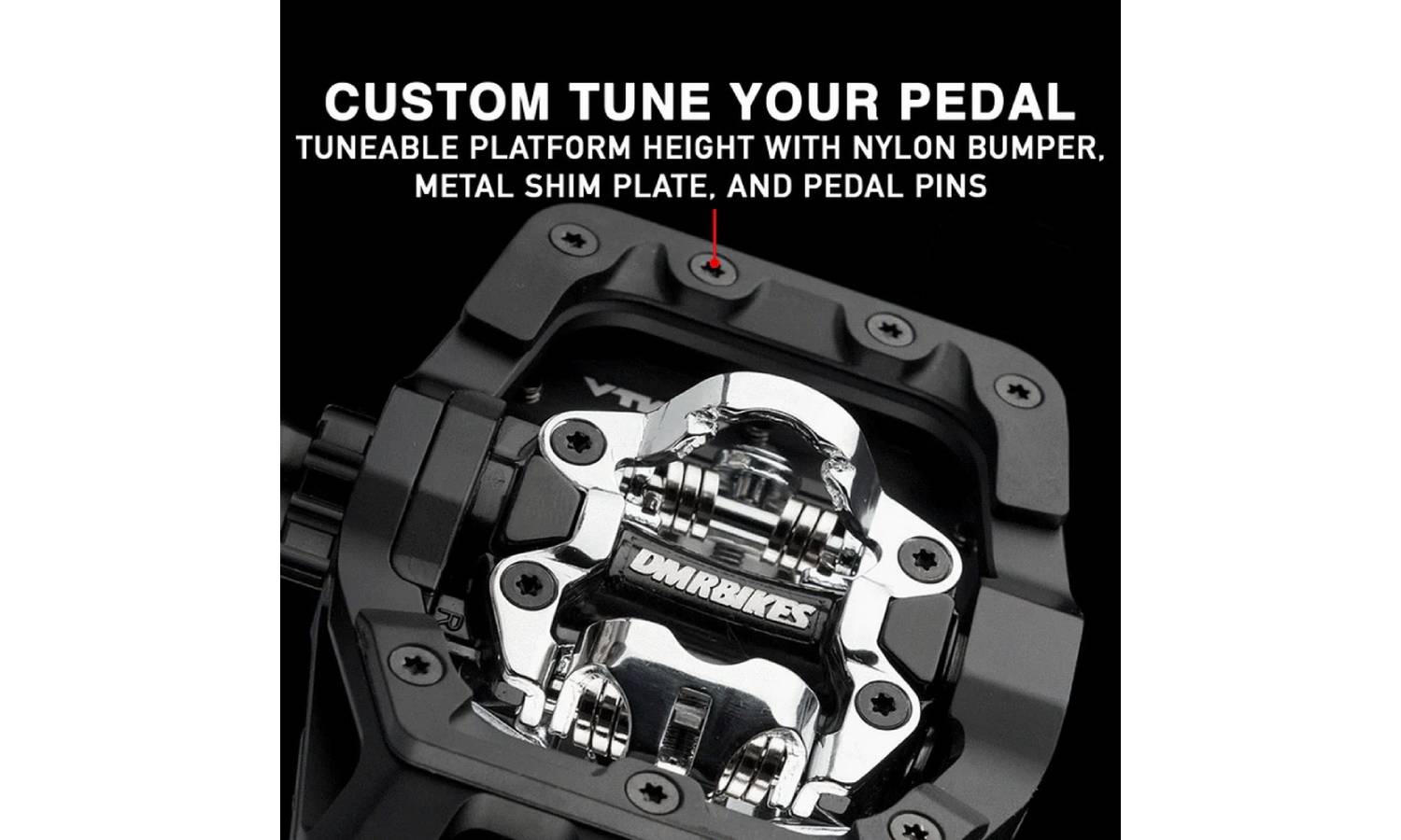 Педали DMR V-Twin Pedal Lem Lime 4 Педали DMR V-Twin Pedal Lem Lime 4