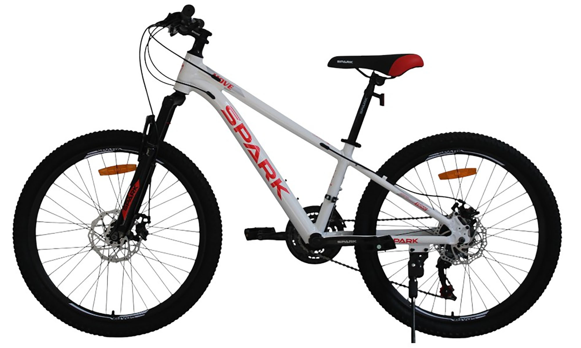 Велосипед SPARK MOVE 24", размер XS, рама 12", год 2026, белый 2 Велосипед SPARK MOVE 24", размер XS, рама 12", год 2026, белый 2