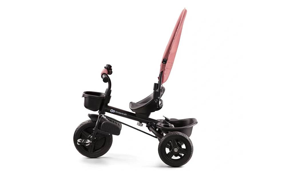Триколісний велосипед Kinderkraft Aveo Rose Pink 10 Триколісний велосипед Kinderkraft Aveo Rose Pink 10