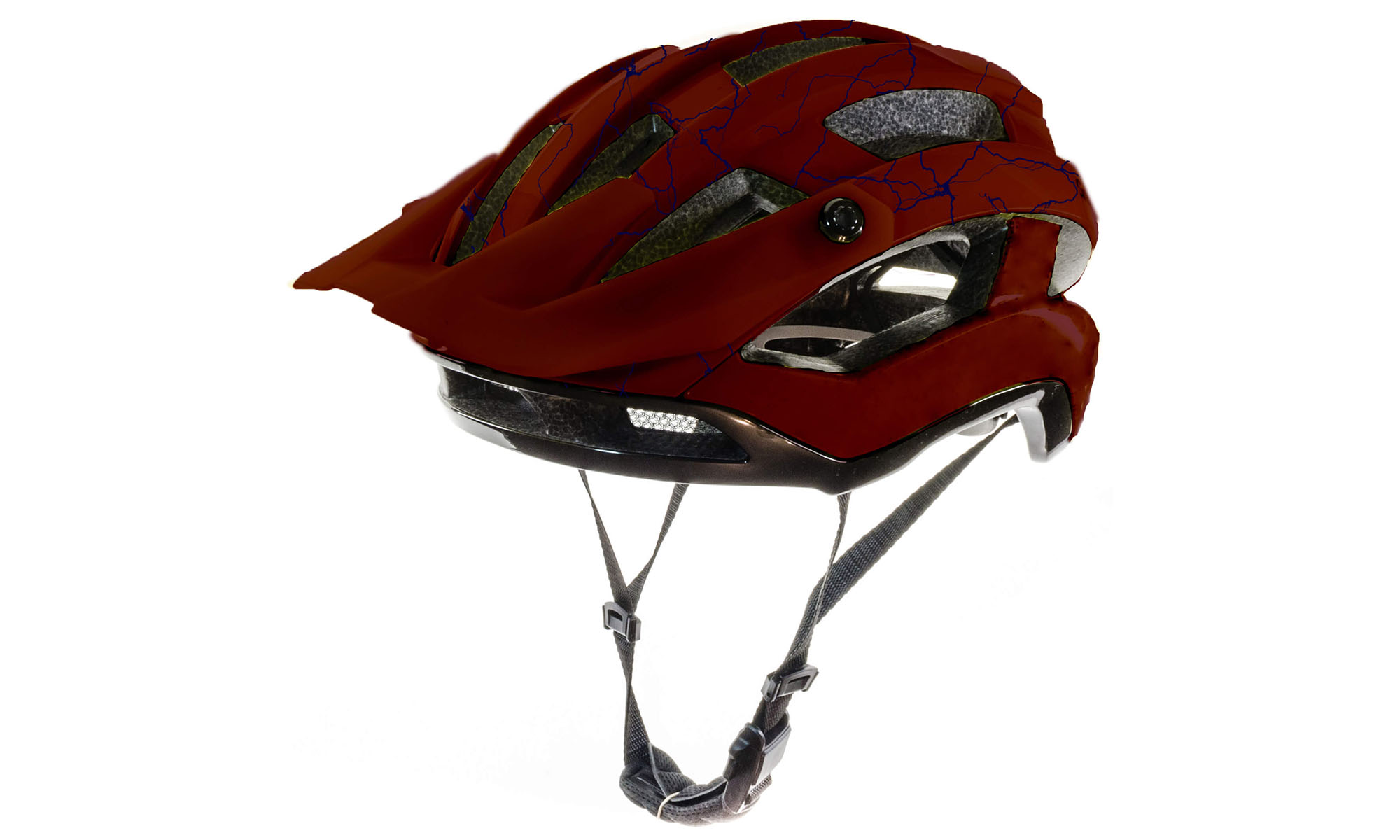 Шолом Green Cycle Root, розмір M (54-58см), червоний глянець 