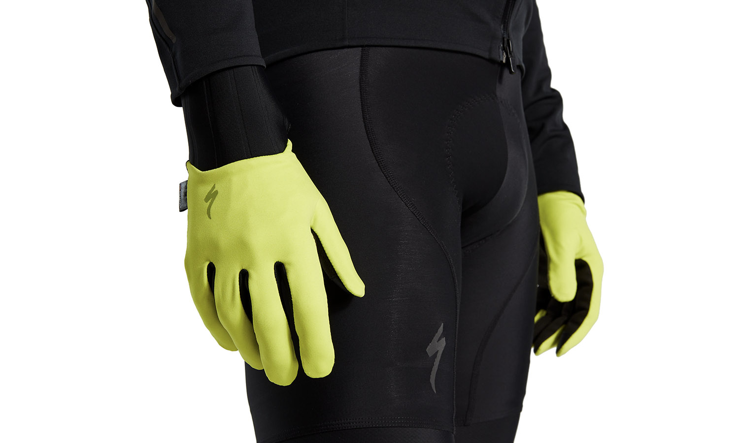 Фотография Велоперчатки мужские Specialized HYPRVIZ NEOSHELL THERMAL GLOVE MEN HYPRVIZ размер S (67221-3602) 