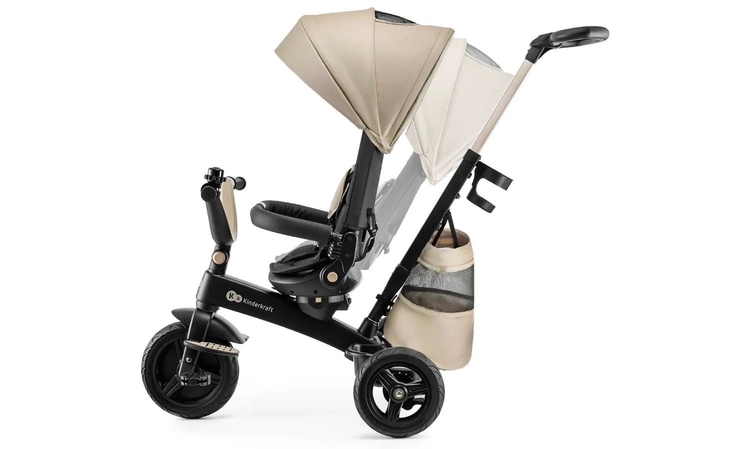 Трехколесный велосипед Kinderkraft Easytwist Beige 10 Трехколесный велосипед Kinderkraft Easytwist Beige 10