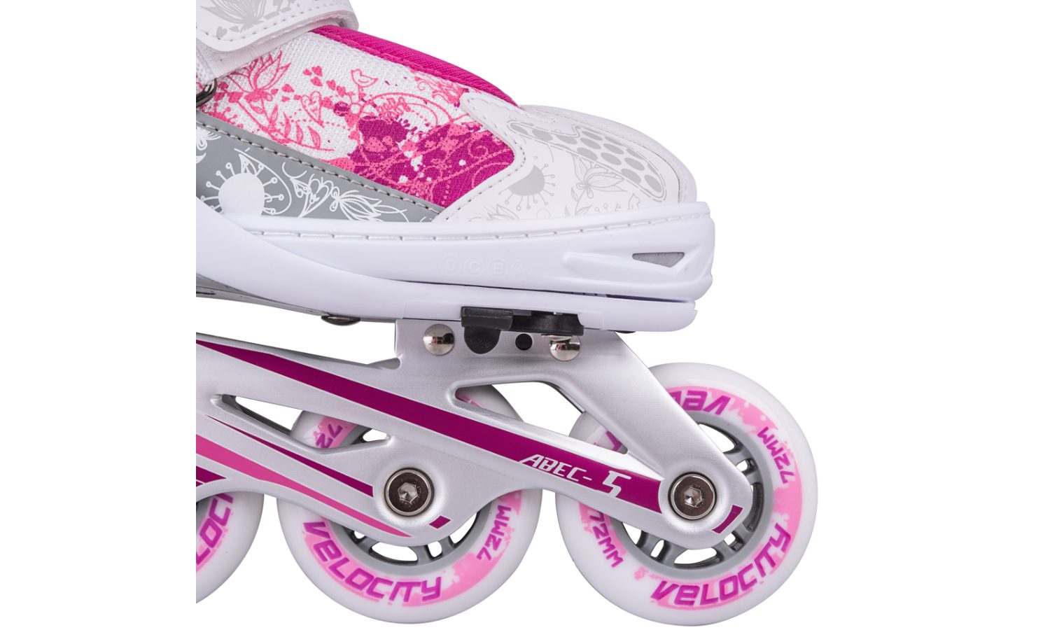 Раздвижные коньки/ролики 2в1 WORKER Pinkola - размер XS (27-30) 6 Раздвижные коньки/ролики 2в1 WORKER Pinkola - размер XS (27-30) 6