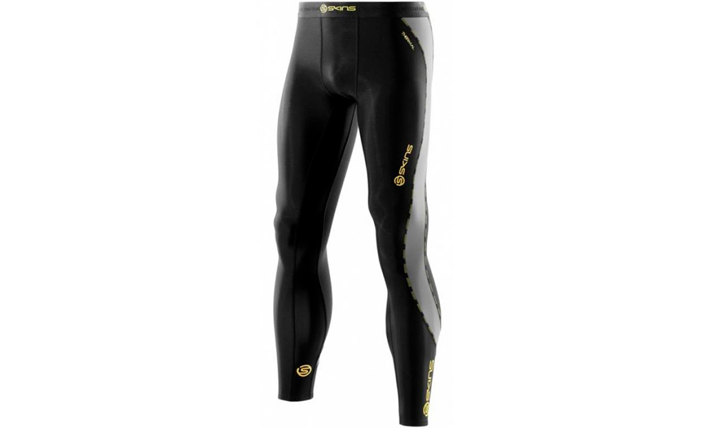 Комрессионные термо-скинзы мужские SKINS DNAmic Thermal размер M  black 2