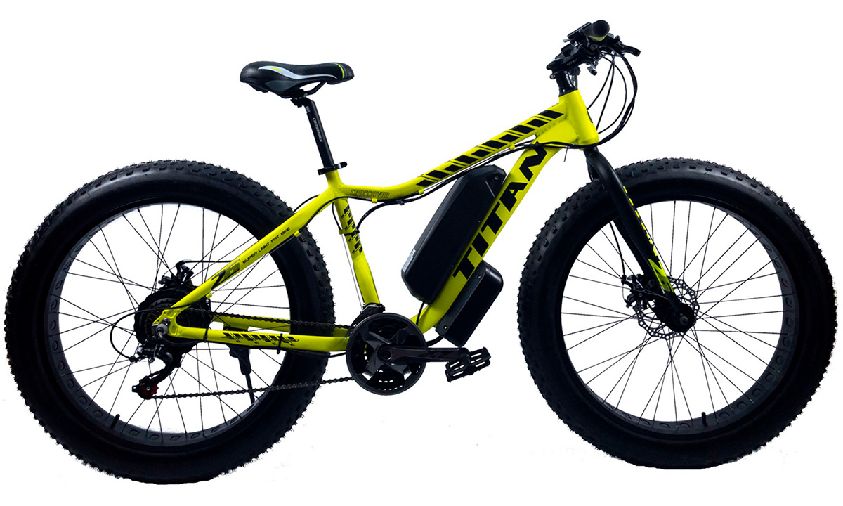 Электровелосипед фэтбайк Titan Crossover FT 26" (2020) 2020 lightgray 3