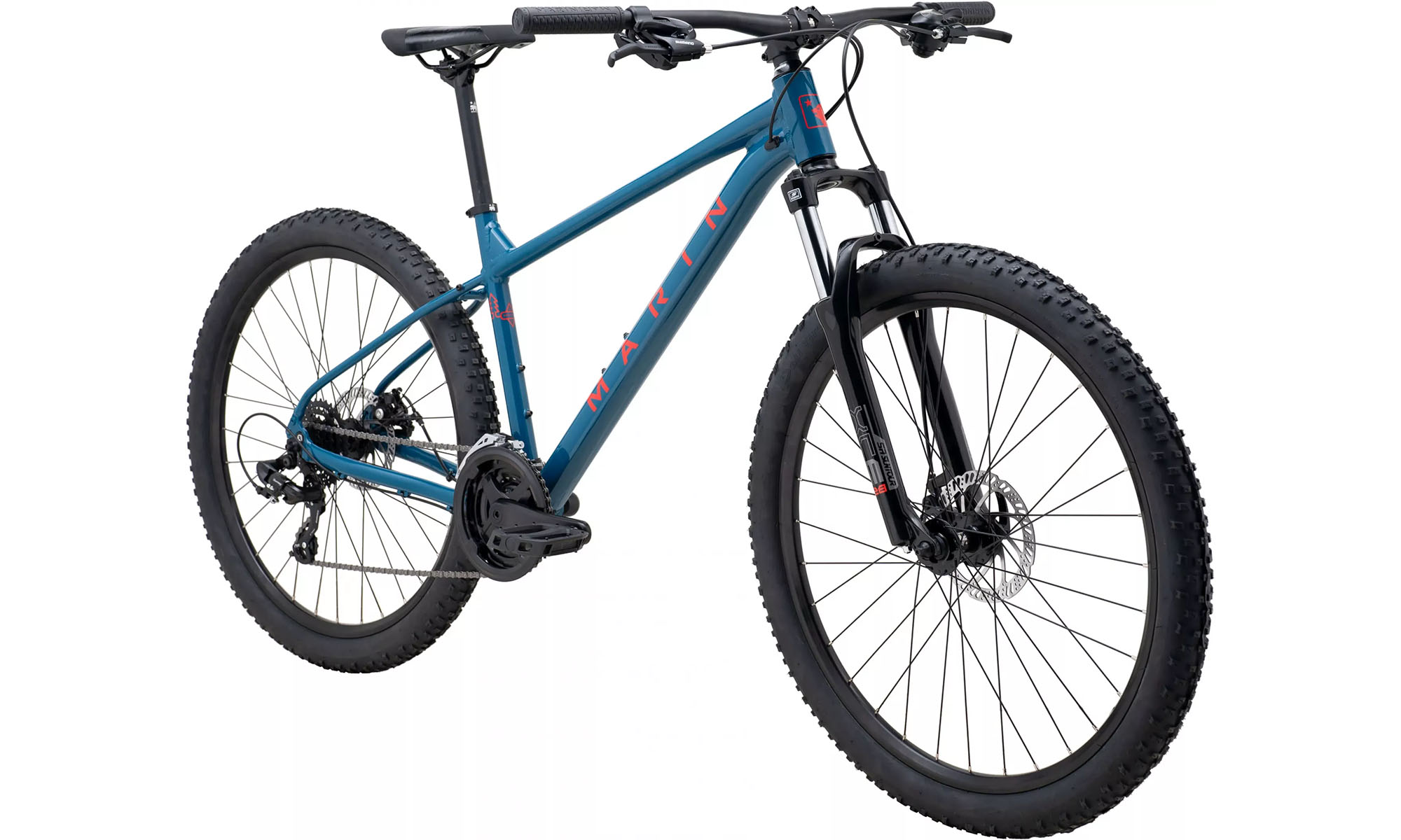 Фотография Велосипед Marin BOLINAS RIDGE 1 29", рама M, 2025, Blue (синий) 2