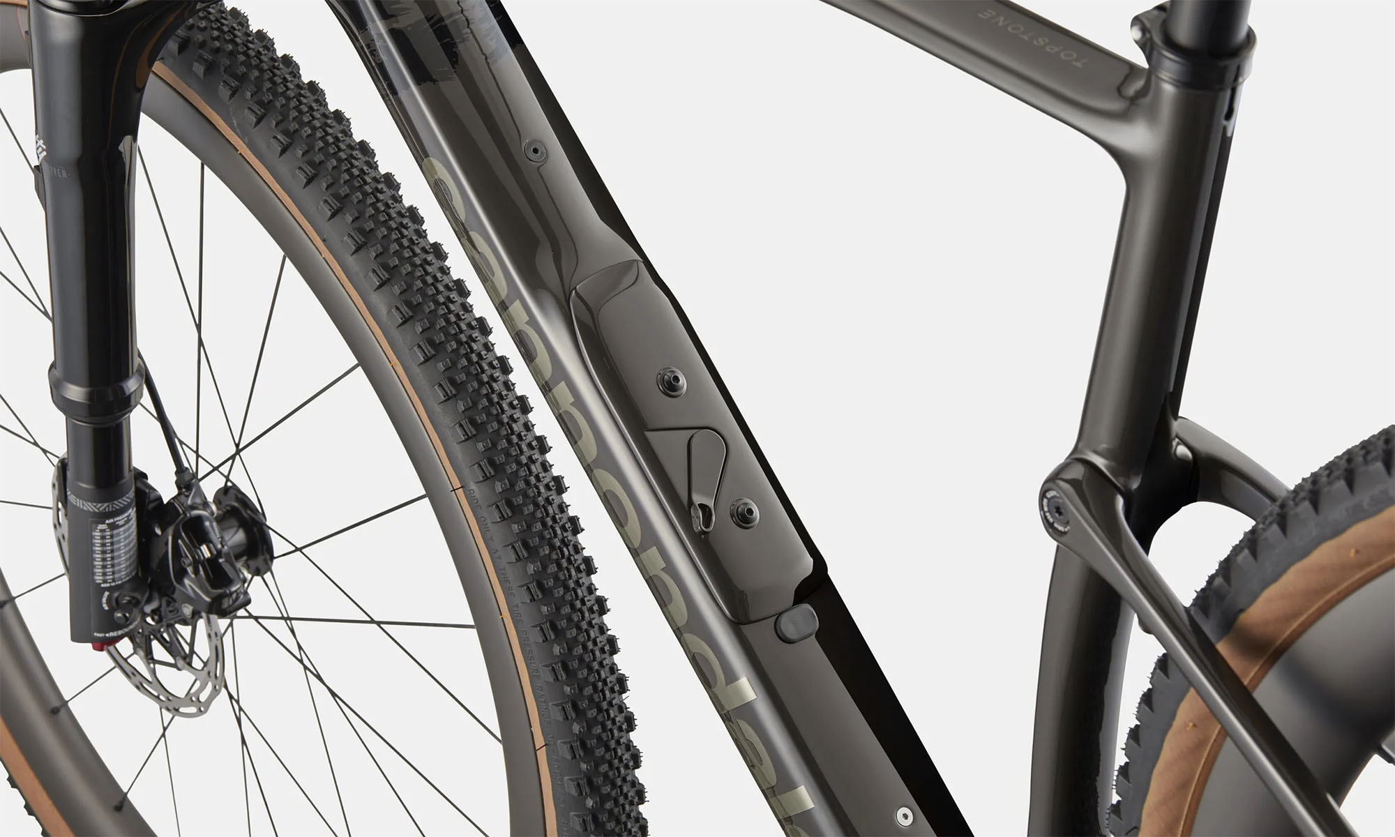 Велосипед Cannondale TOPSTONE Carbon 1 Lefty AXS, 28", размер L, рама 56 см, год 2026, черный 2