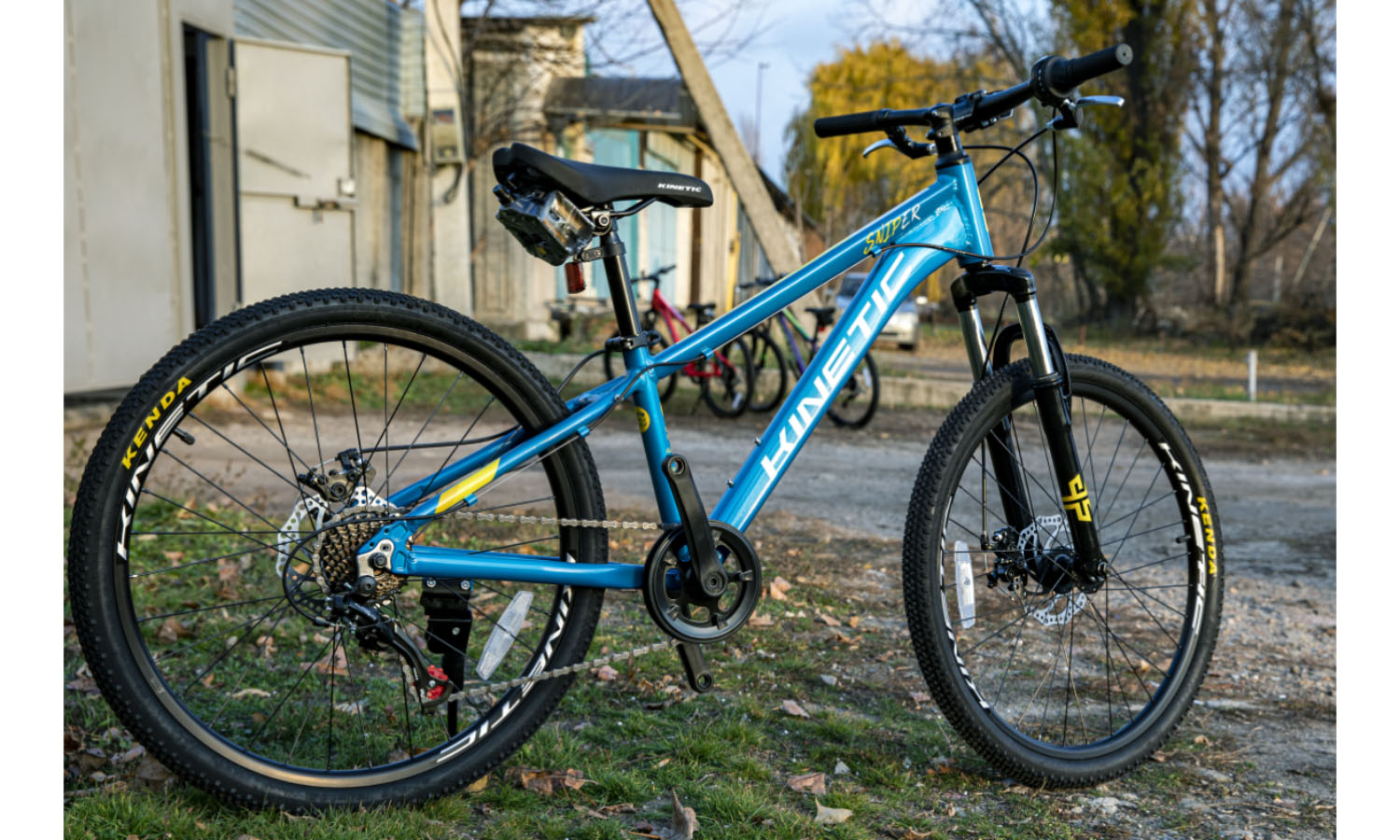 Фотография Велосипед детский Kinetic SNIPER 24", рама 12", 2024, синий 3