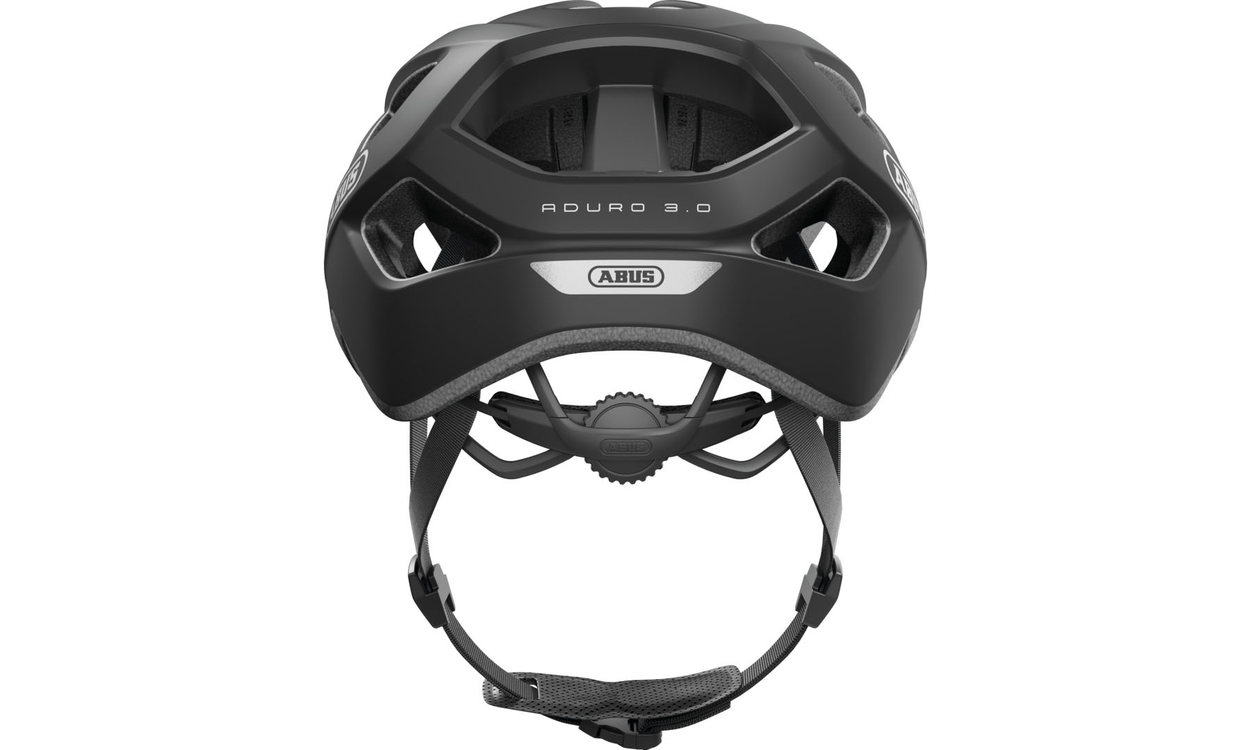 Велошлем ABUS ADURO 3.0 velvet black, размер L (58-62 см), черный 2