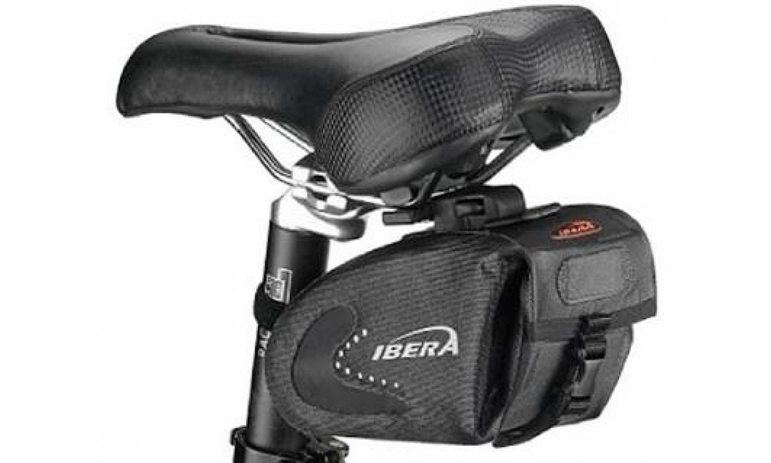 Фотография Сумка под седло Ibera IB-SB10, черная