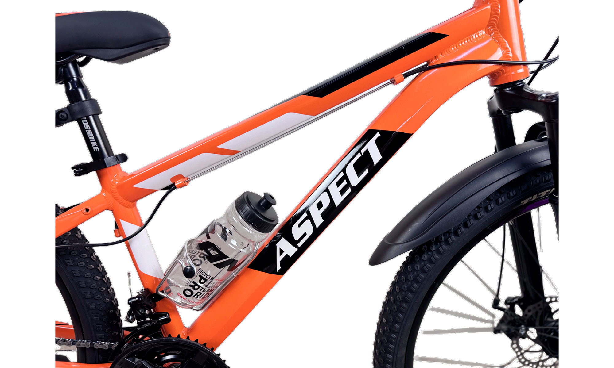 Велосипед CrossBike Aspect 26", размер XS, рама 13", год 2026, Оранжевый 4