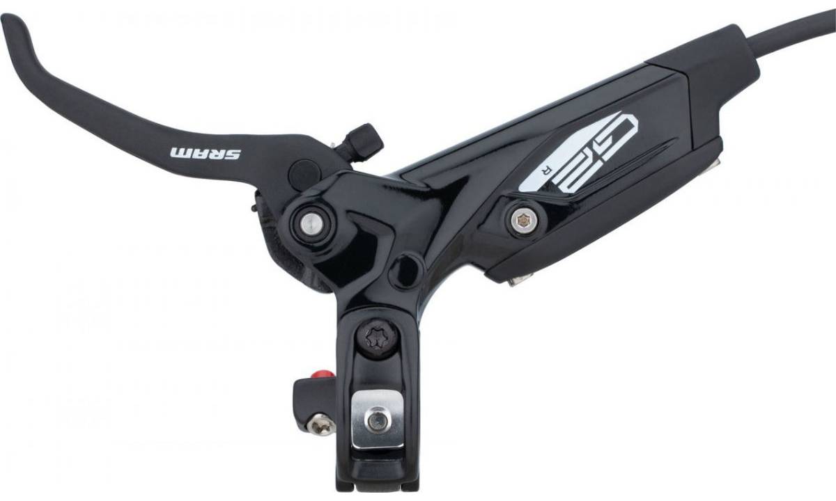 Фотография Тормоз дисковый SRAM G2 R Aluminum Lever Gloss Black Front 950mm Hose 2