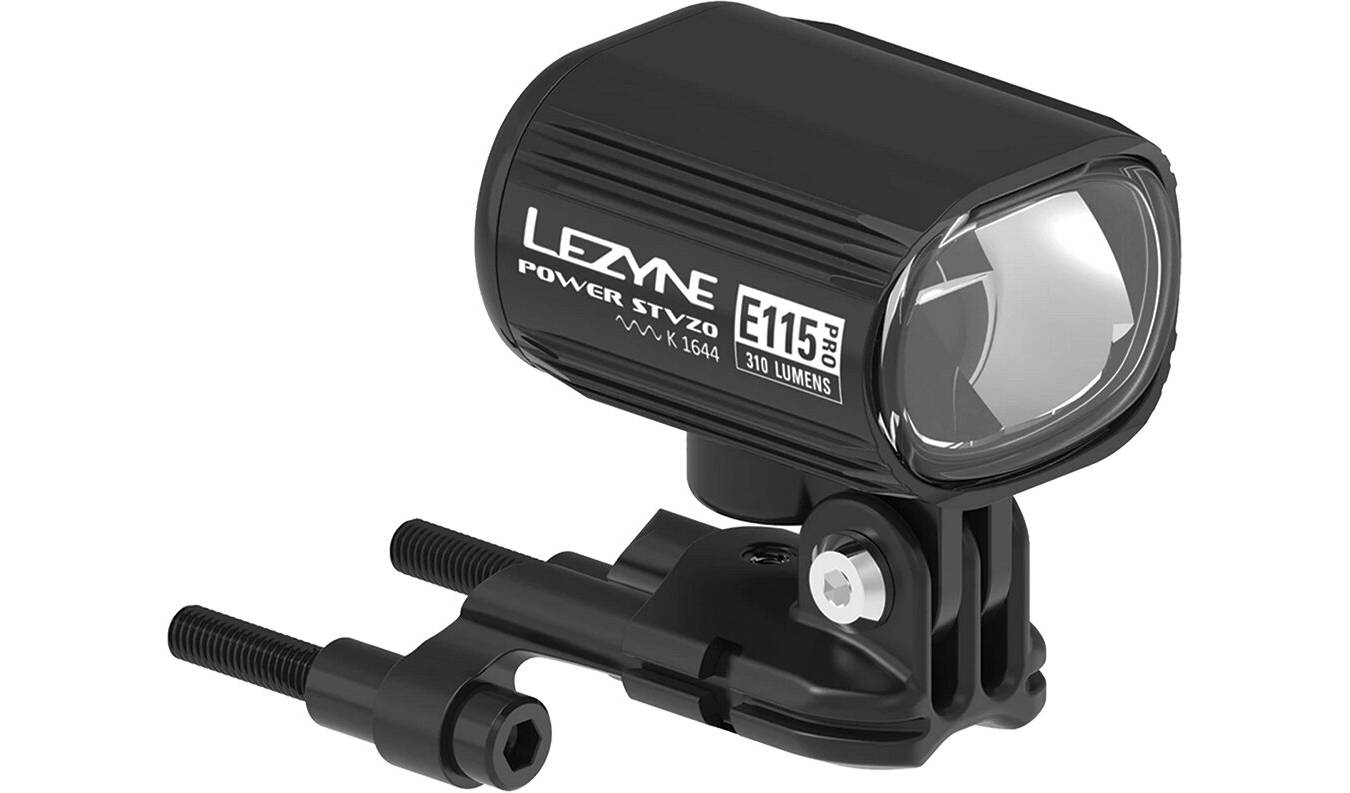 Фотографія Переднє світло для електровелосипеда Lezyne EBIKE POWER STVZO PRO E115 SWITCH Чорний 310 люменів Y14