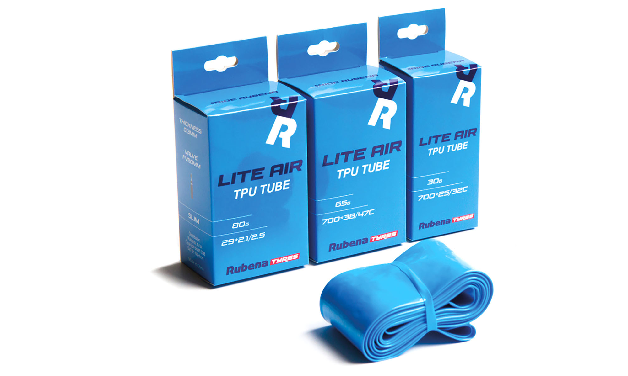 Камера Rubena 29 x 2.10 - 2,50 (54/64 - 622) FV60 Lite Air TPU (0,3 мм) 80 г 2