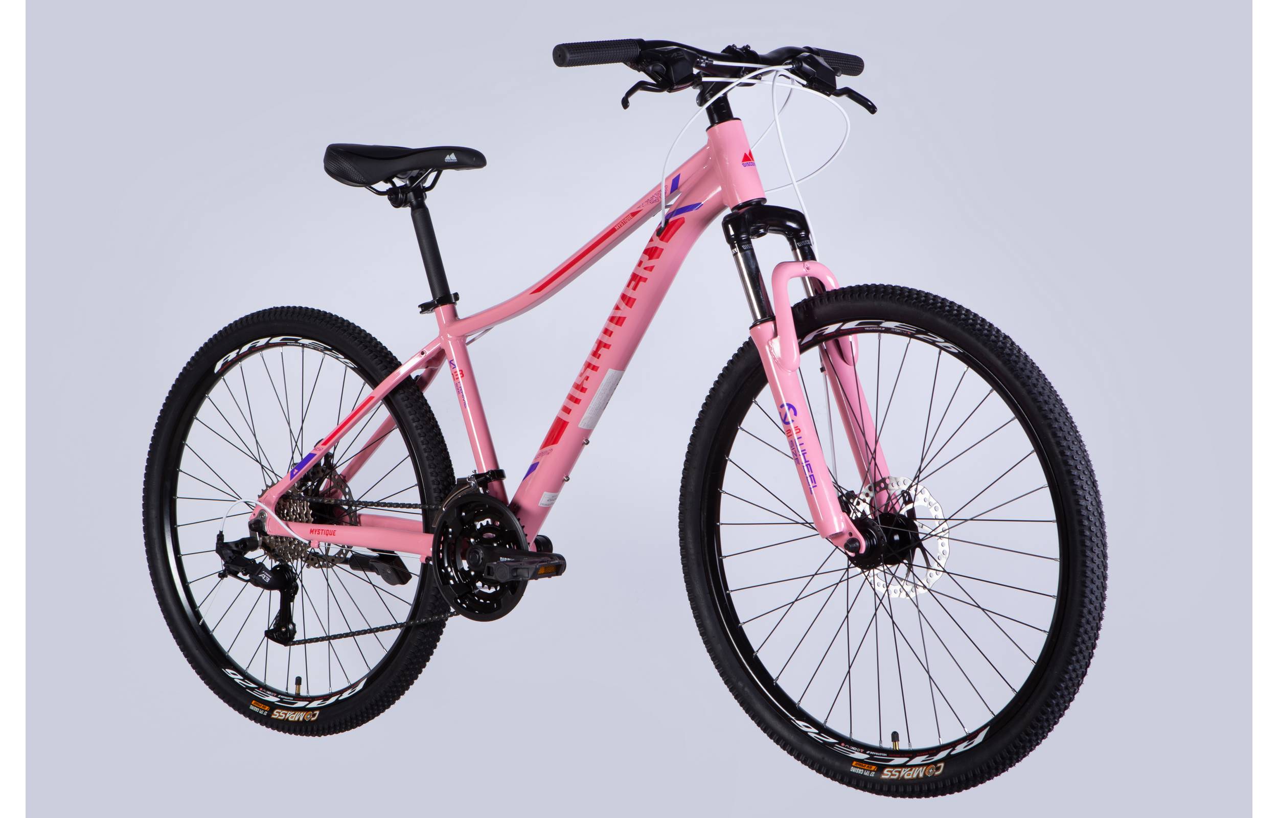Велосипед Discovery MYSTIQUE DD 26" розмір S рама 15" 2025 біло-рожевий 6
