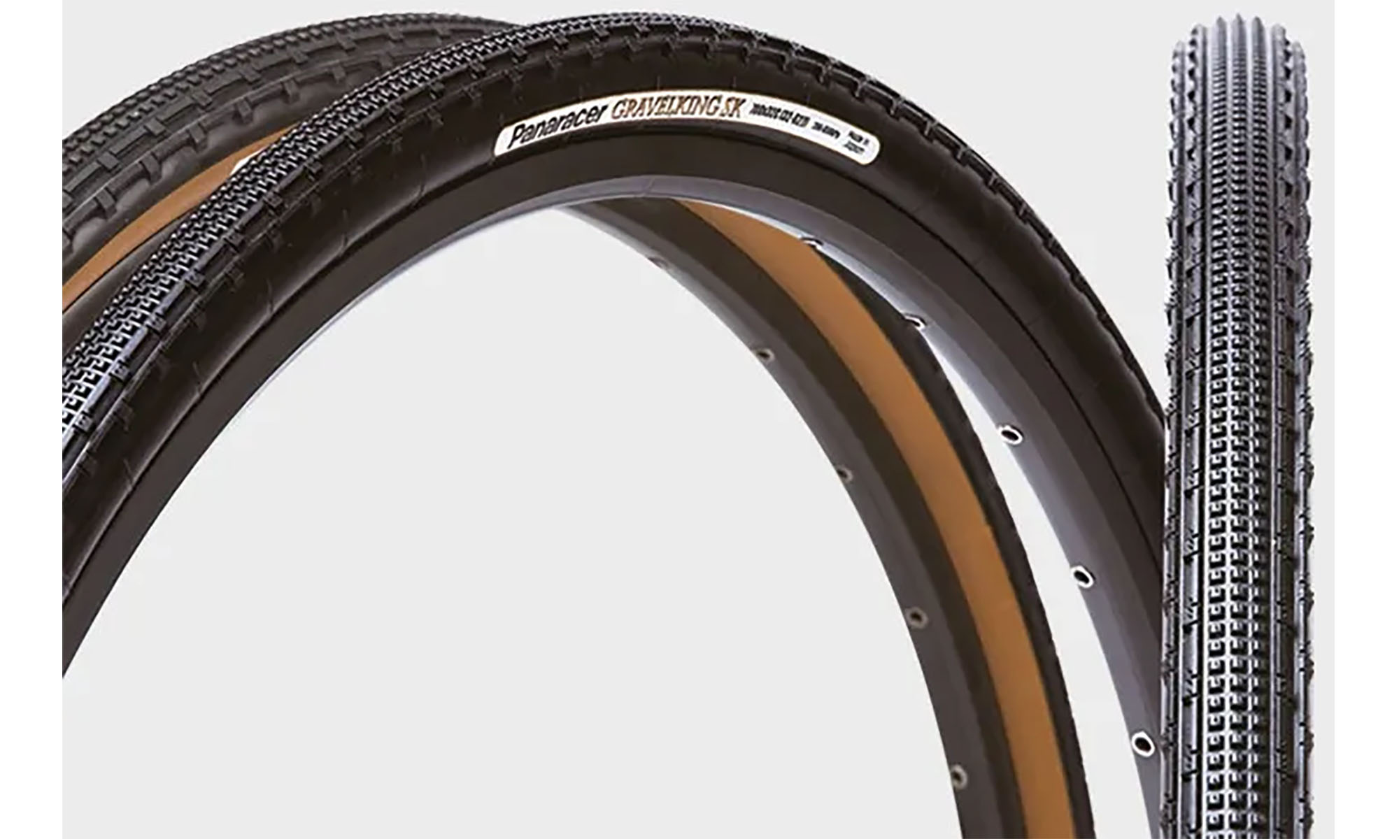 Покрышка Panaracer GRAVELKING SK 1st Gen 26x2.10" (53-559), Folding TLR, 120TPI, черная 5