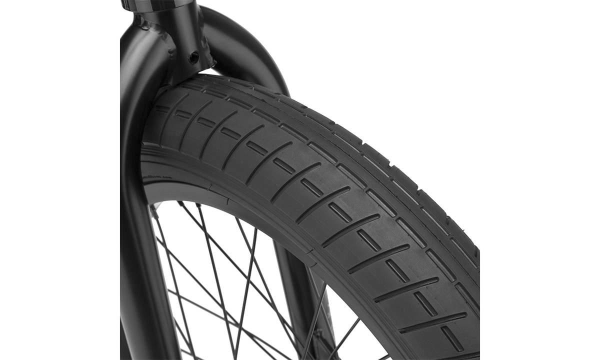 Велосипед KINK BMX Kicker 18" 2021 Чорний 4 Велосипед KINK BMX Kicker 18" 2021 Чорний 4