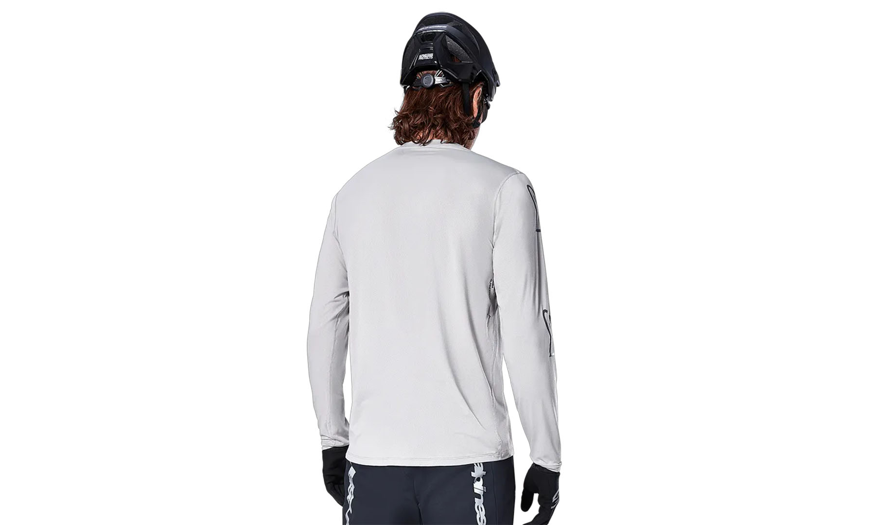 Jersey Alpinestars A-Dura Switch LS Jersey Light Grey, XL, Grey 2