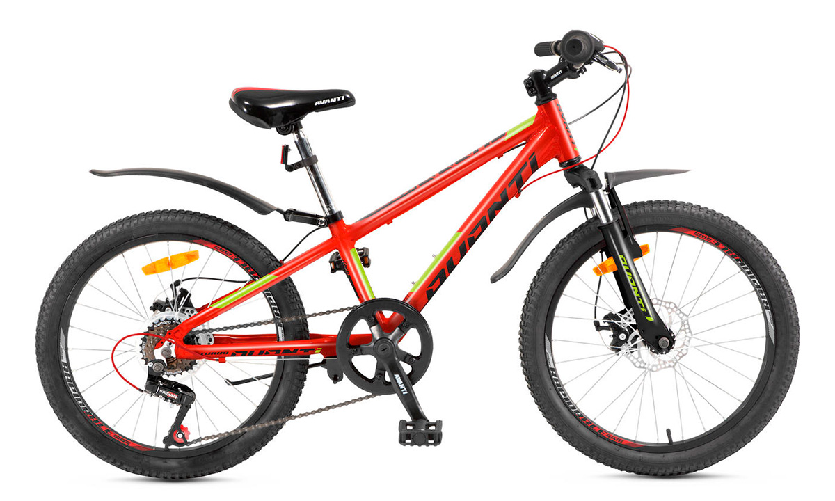 Велосипед Avanti TURBO DISK 20" 2021 Красный