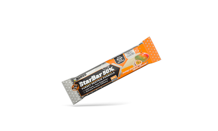 Фотографія Протеїновий батончик Namedsport STARBAR 50% PROTEIN 50 г Шоколад-фрукти