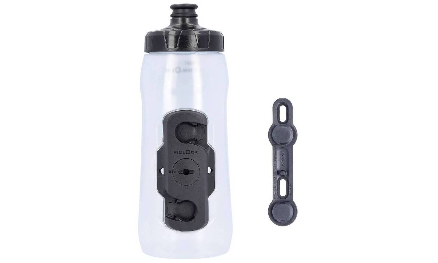 Фляга MERIDA SWIVEL FIDLOCK прозрачный W/ CONNECTOR & BASE 