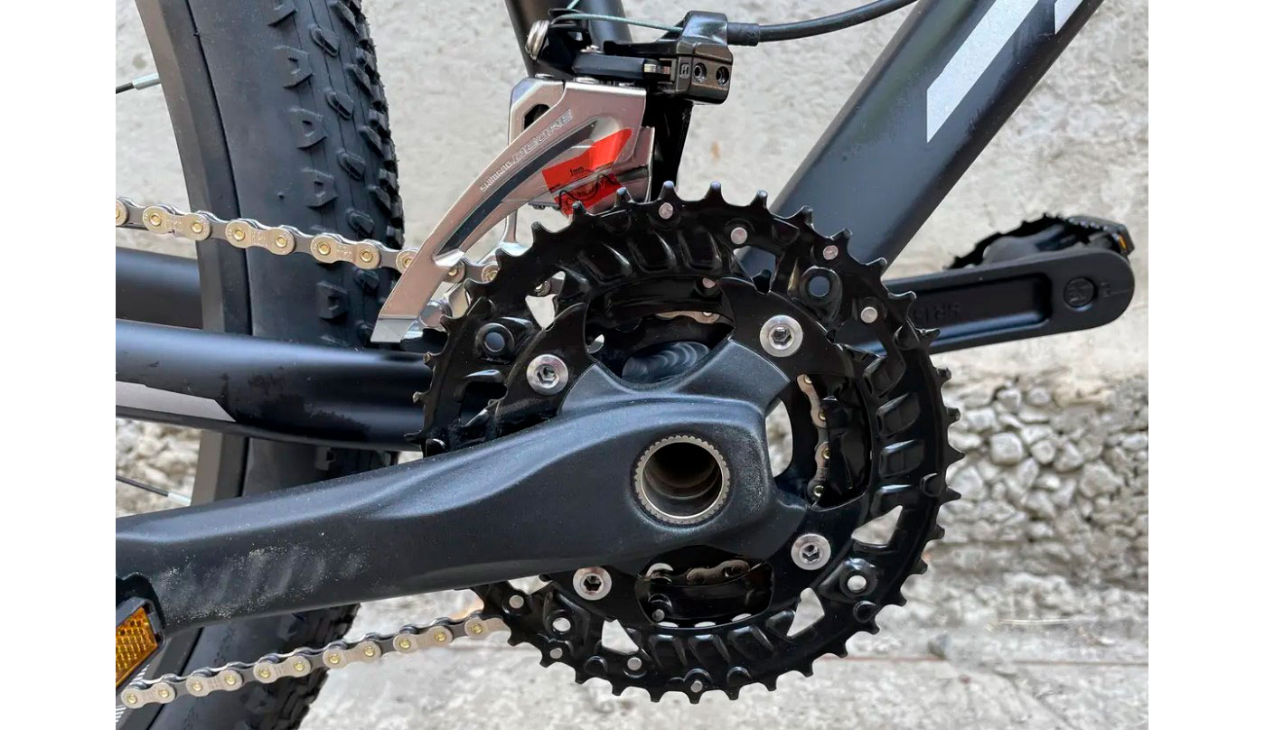 Велосипед Сrosser One Deore 29" розмір L рама 19 2022 Чорно-сірий 7