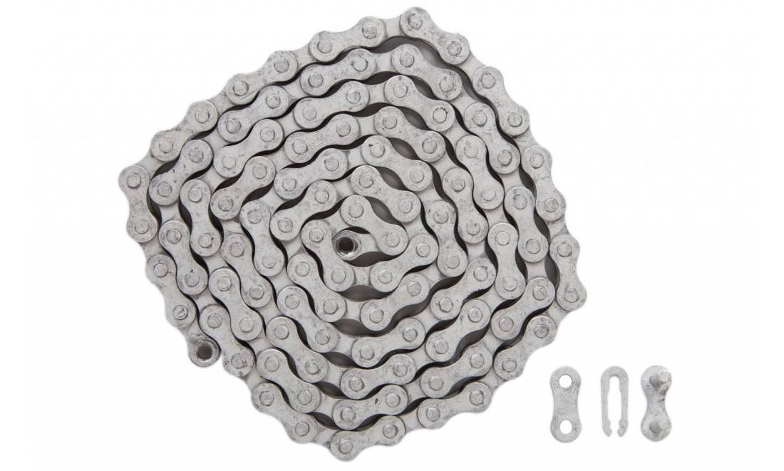 Цепь KMC S1 RB 110 звеньев 1/2" X 1/8" с замком, серебристый 