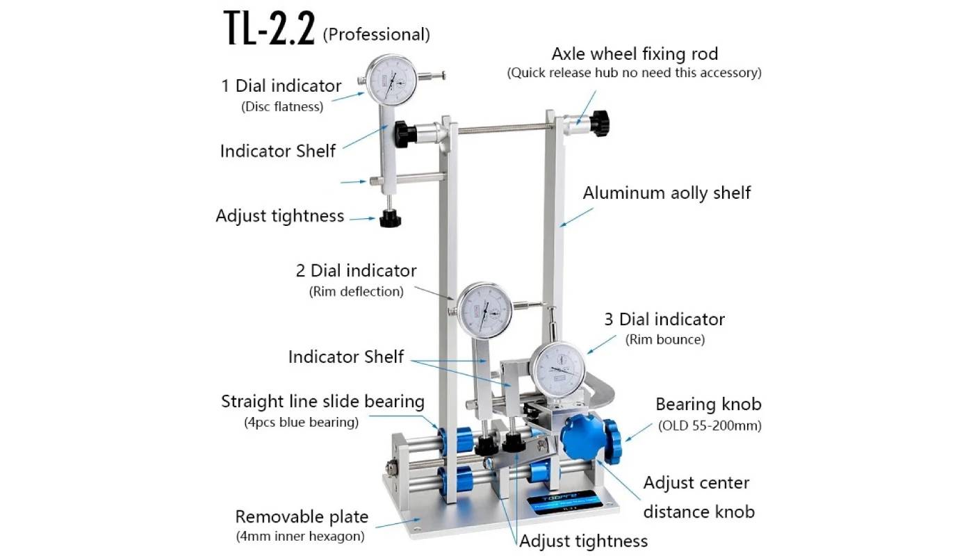 Професійний верстат Toopre Tl-2.2 для центрування коліс 3