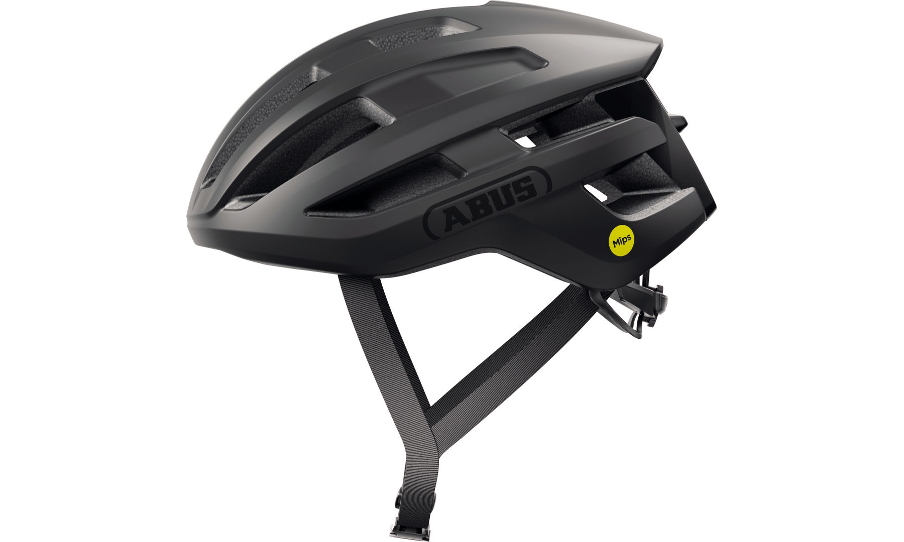 Велошолом спортивний ABUS POWERDOME MIPS velvet black, розмір M (54-58 см) 