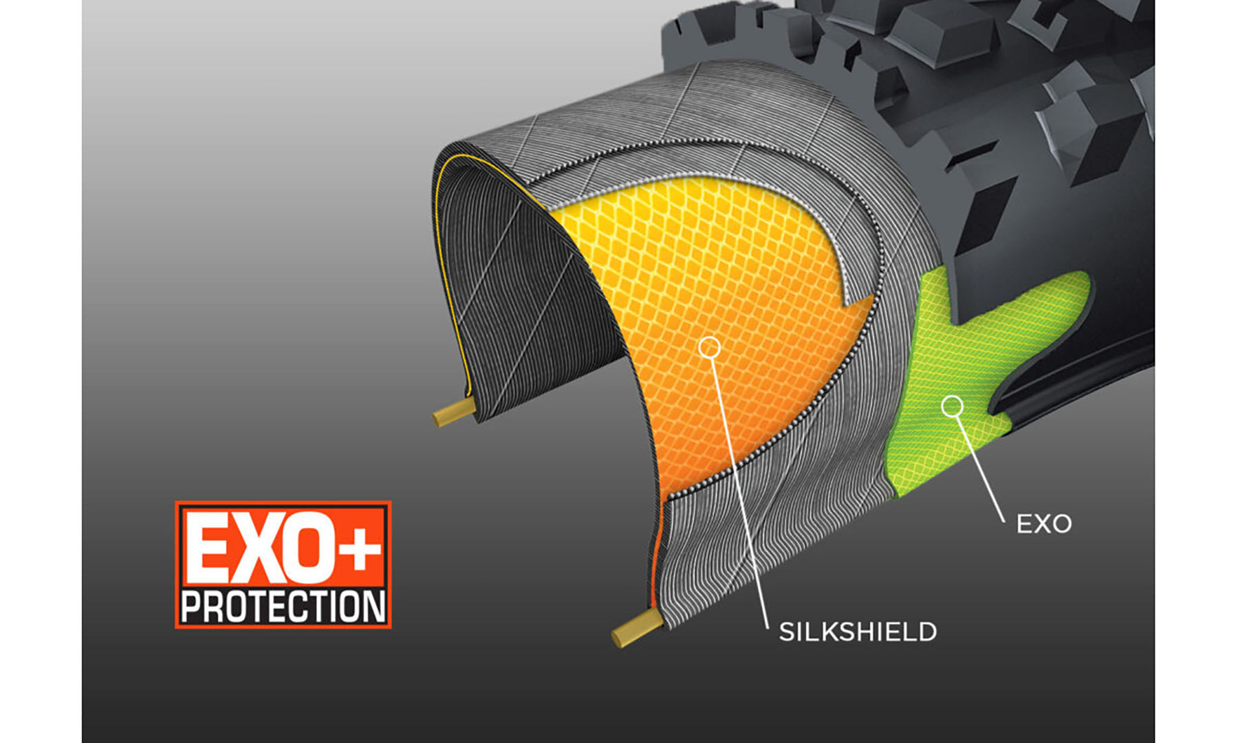 Шини maxxis minion dhr ii 27.5x2.40wt tpi-60 складний 3ct/exo+/tr 2