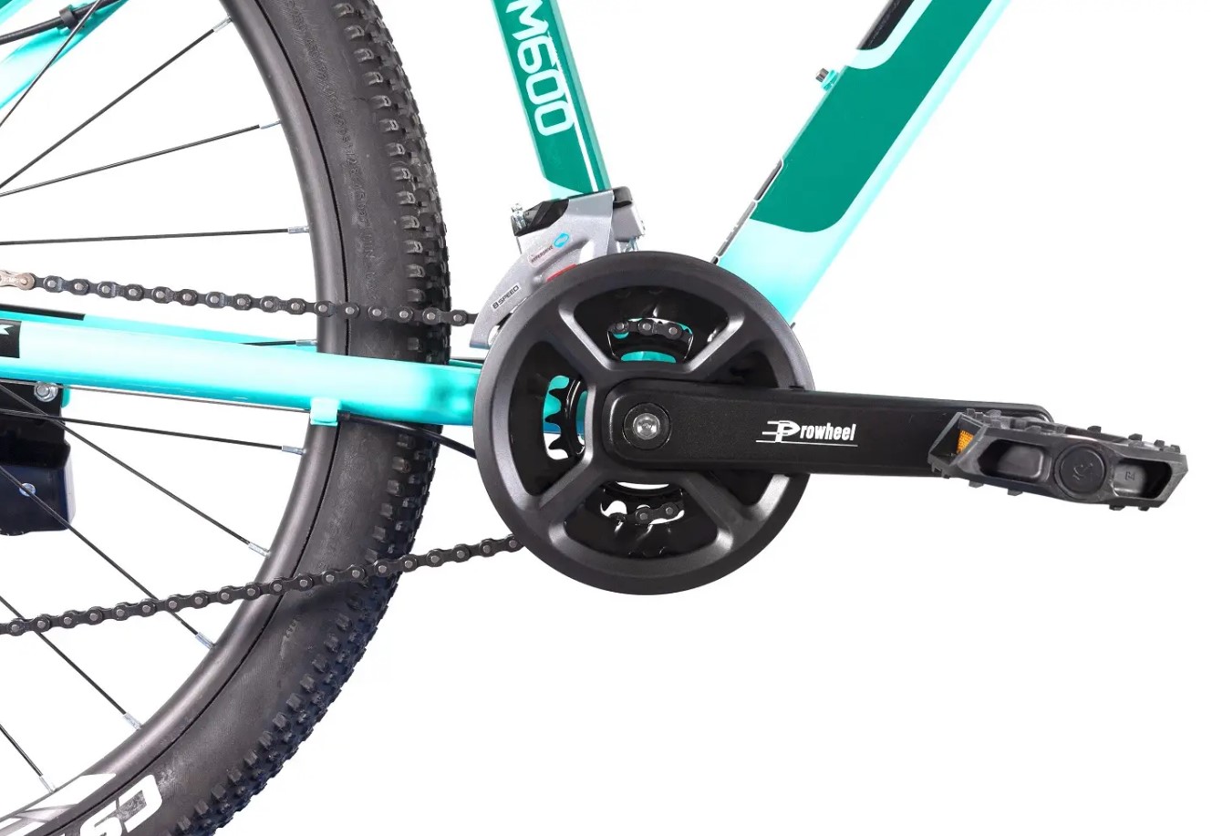 Велосипед Trinx M600 Pro 29" размер М рама 17" 2021 Бирюзовий 4