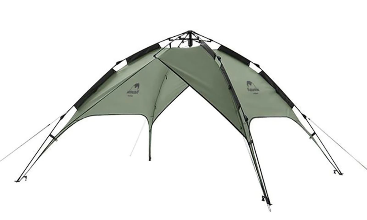 Намет тримісний автоматичний Naturehike Automatic III (NH21ZP008) темно-зелений 2