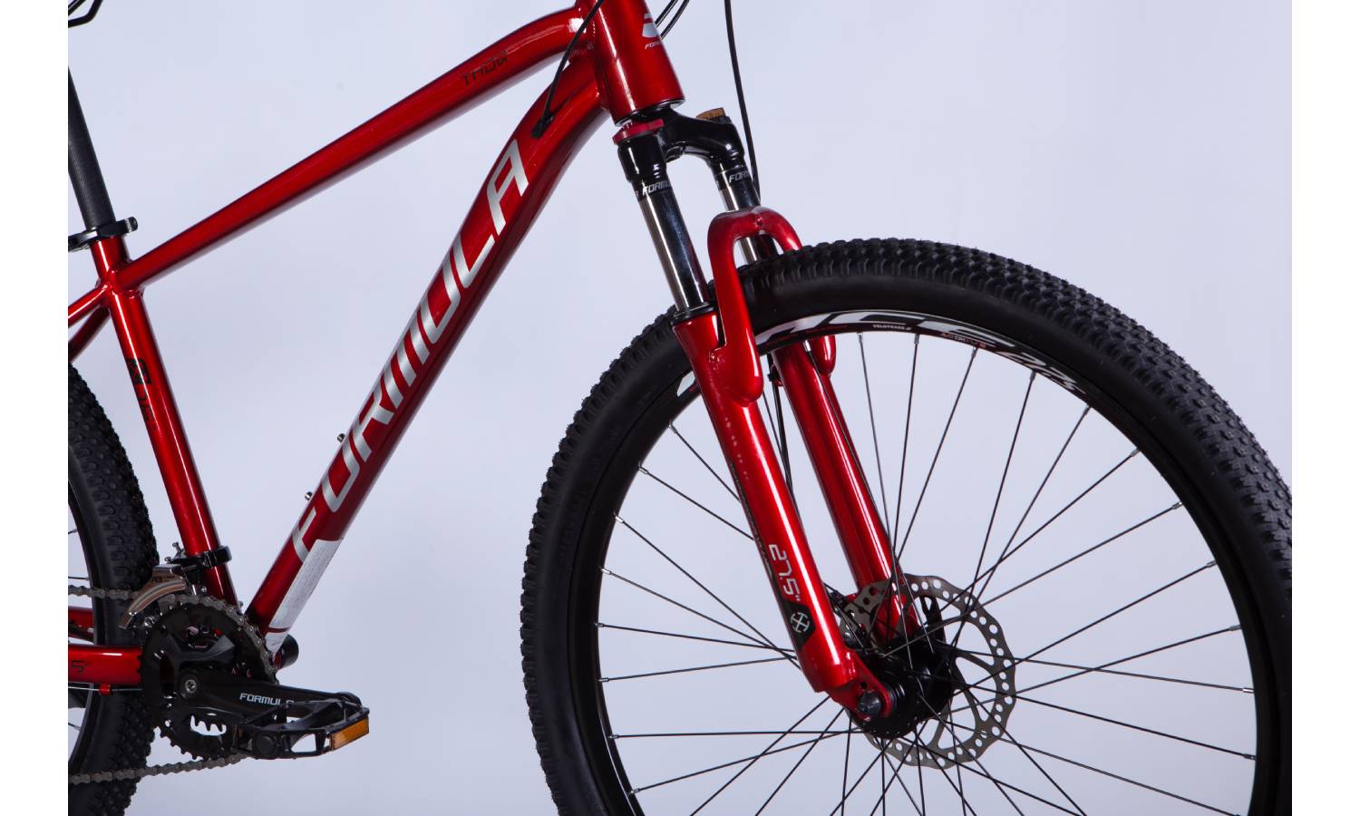 Велосипед Formula THOR DD 27,5" размер S рама 16" 2025 красный 6