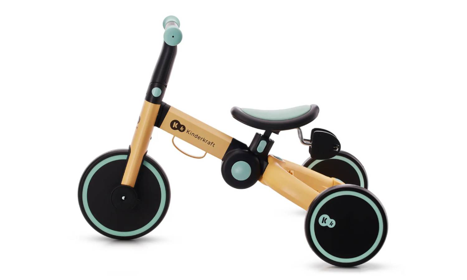 Трехколесный велосипед 3 в 1 Kinderkraft 4TRIKE Sunflower Blue 16 Трехколесный велосипед 3 в 1 Kinderkraft 4TRIKE Sunflower Blue 16