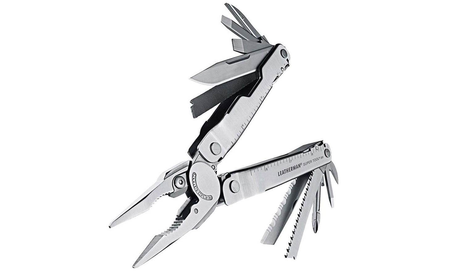 Фотография Мультиинструмент LEATHERMAN Super Tool 300, синтетический чехол, картонная коробка 2