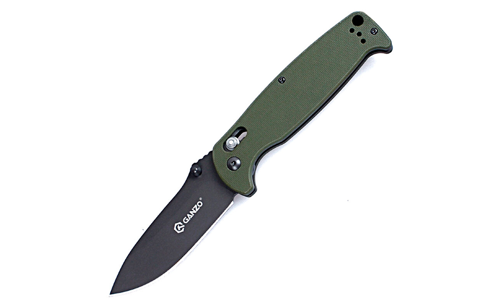Фотография Складной нож Ganzo G7413-GR-WS зеленый