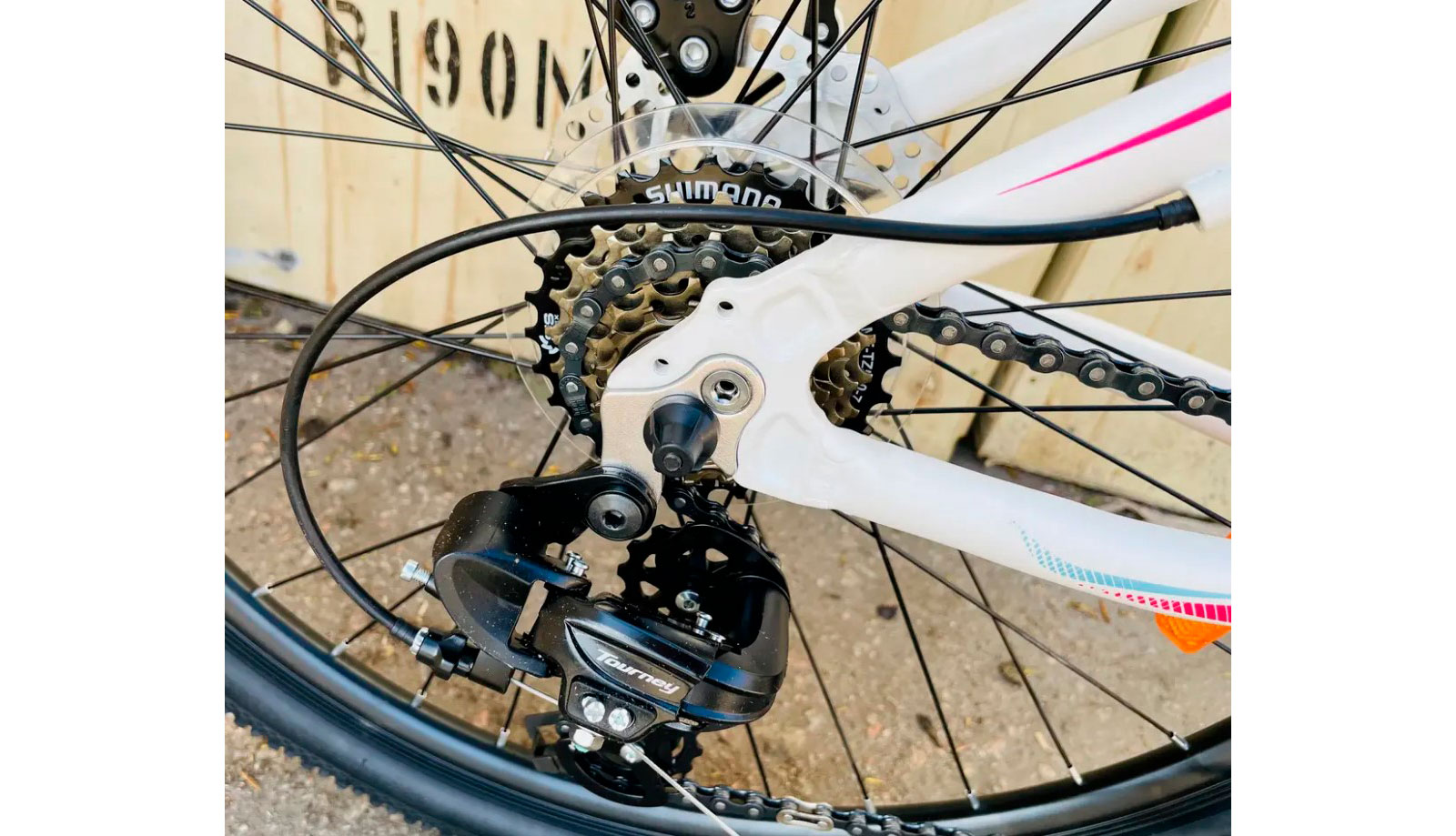 Фотографія Велосипед Crosser Sweet 24" розмір XXS рама 14 2021 Біло-рожевий 2