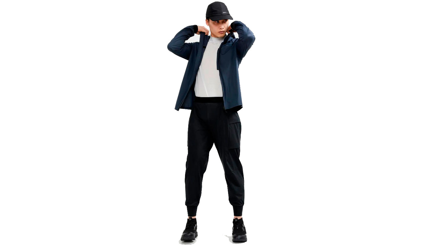 Фотографія Штани Craft PRO Hydro Cargo Pants чоловічі, розмір L, сезон AW 22, Чорний 2