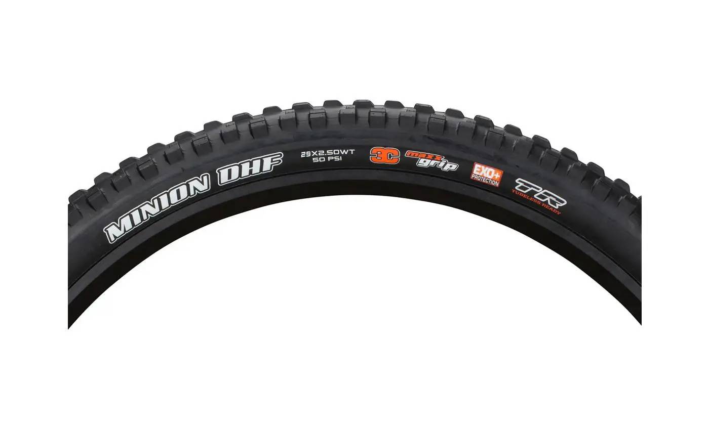Покрышка Maxxis MINION DHF 29X2.50WT TPI-60 Foldable 3CG/EXO+/TR 4
