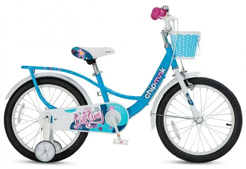 Фотография Велосипед детский RoyalBaby Chipmunk Darling 18" (2022), Синий